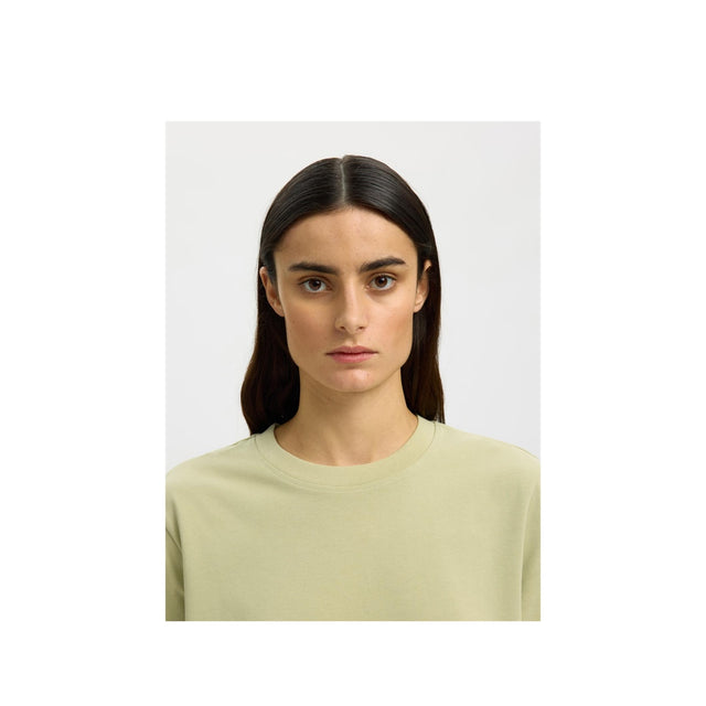 Selected Women T-shirt Essential SS Boxy Tee Noos